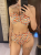 Kwiatowe bikini z falbankami 227