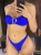 Strój kąpielowy bikini z ozdobną klamrą