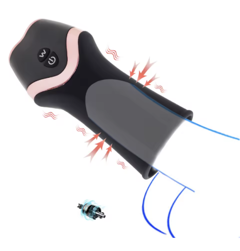 Stylowy masturbator męski XUANAI z 12 trybami wibracji. Miękki silikon, wodoodporność, ładowanie USB, łatwe czyszczenie i dyskretna wysyłka. Sprawdź teraz!