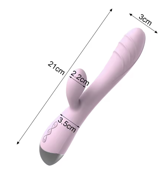 Wibrator punktu G z funkcją stymulacji łechtaczki. 10 trybów wibracji, ergonomiczny kształt, miękki silikon i elegancki design. Idealny do intensywnych doznań.